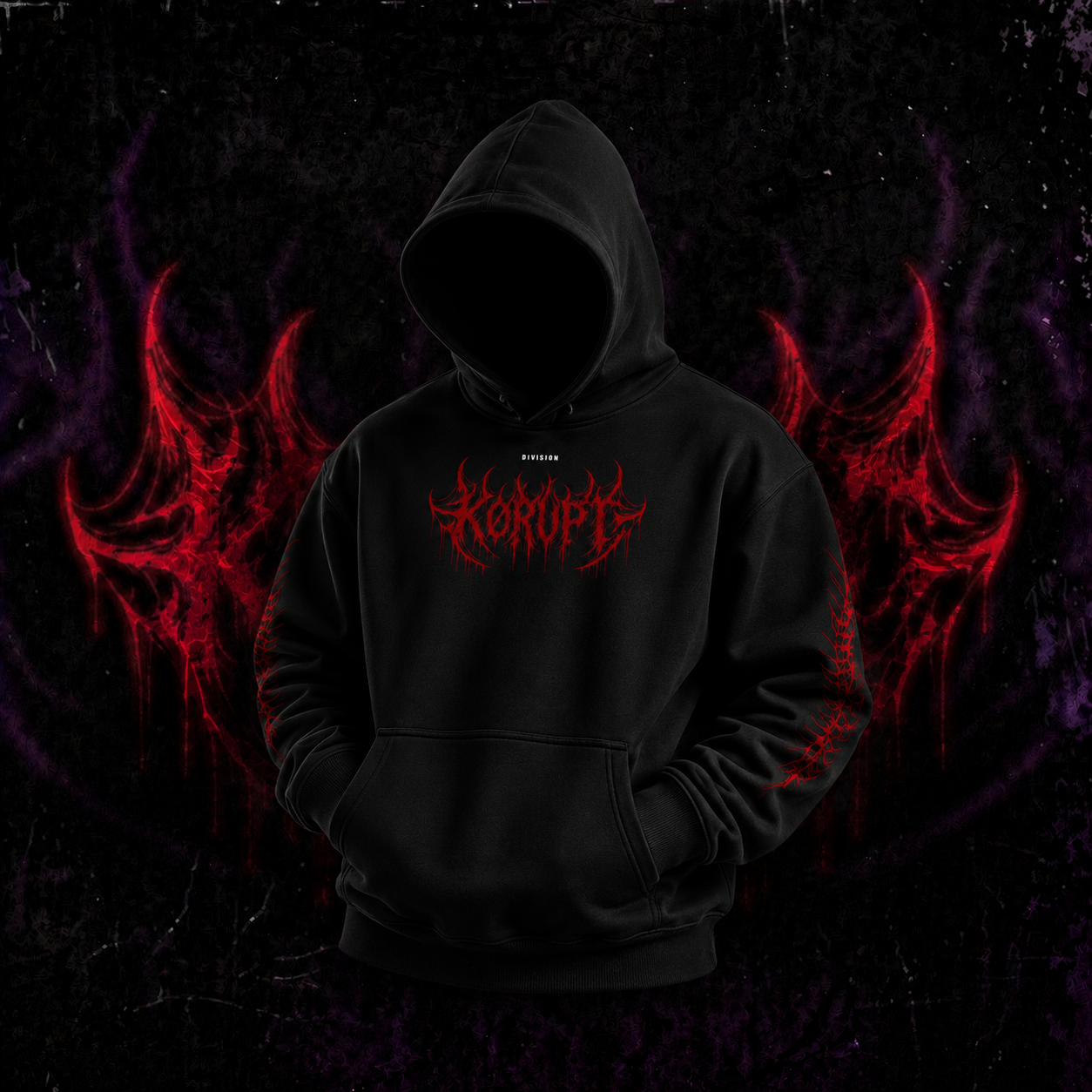 KØRUPT DIVISION HOODIE — FIRST EDITION