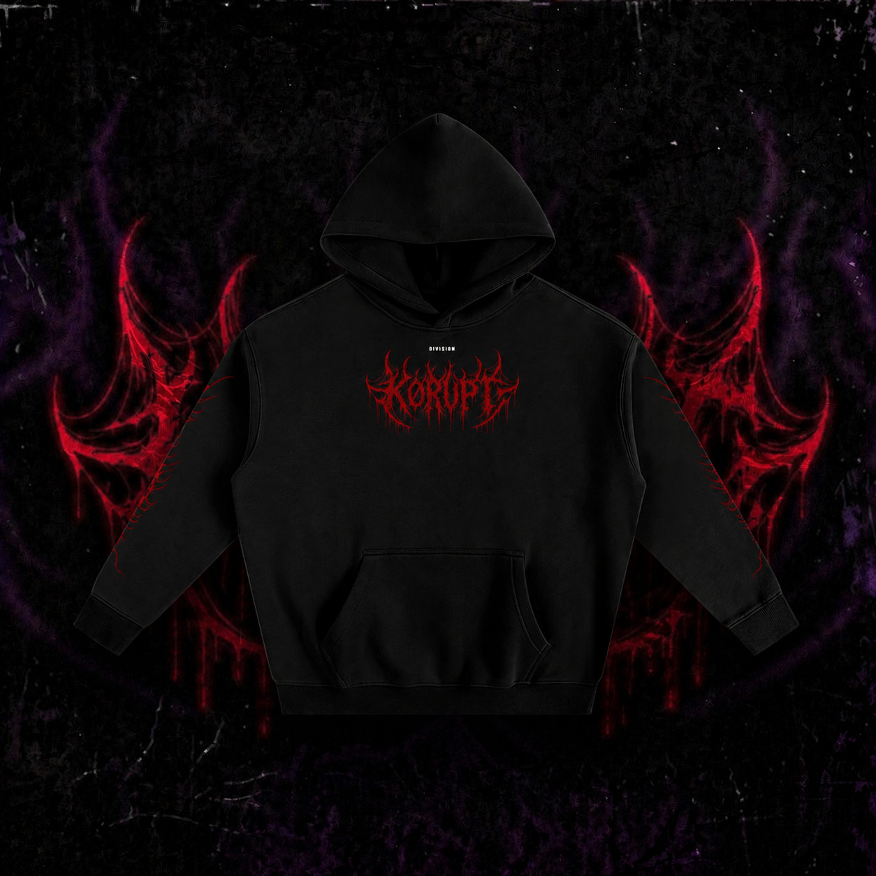 KØRUPT DIVISION HOODIE — FIRST EDITION